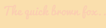 Image with Font Color FBCEB1 and Background Color FADFAD